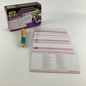 Hot Dots Making Inferences Reading Comprehension Questions Story Cards Pen